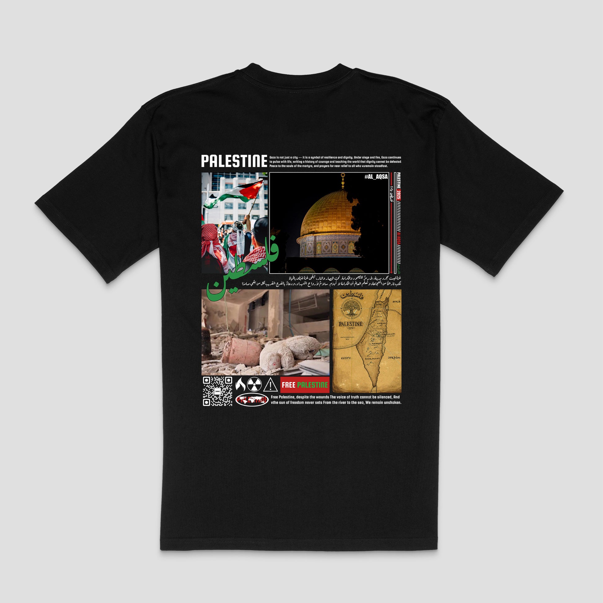 "Free Palestine" Statement T-Shirt – Unisex | Zurayu Original