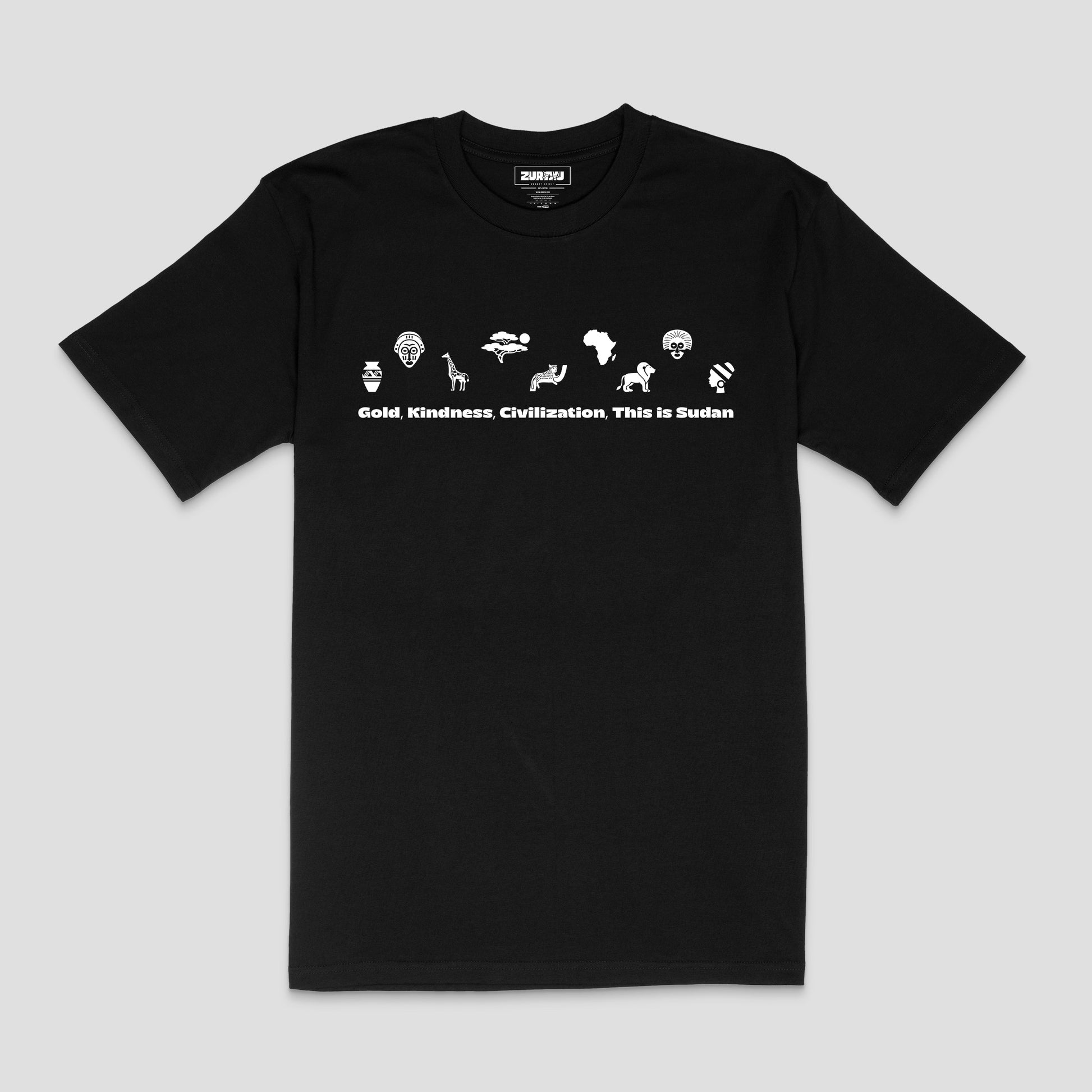 "Echoes of Sudan" T-Shirt – Unisex | Zurayu Culture Series