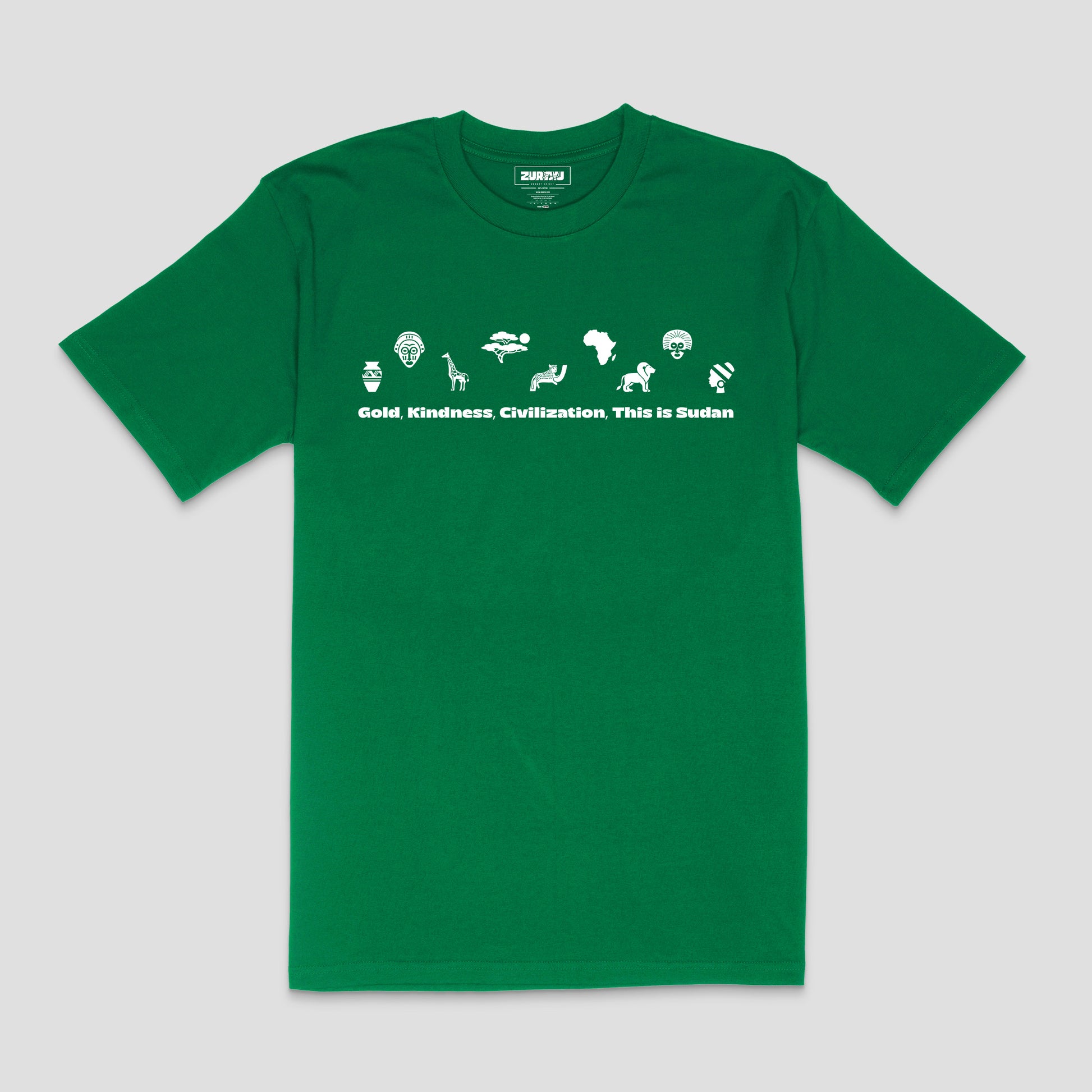 "Echoes of Sudan" T-Shirt – Unisex | Zurayu Culture Series