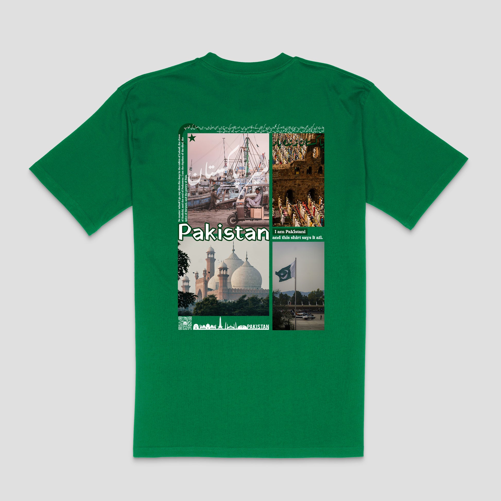 "I Am Pakistani" Heritage T-Shirt – Unisex | Zurayu Exclusive