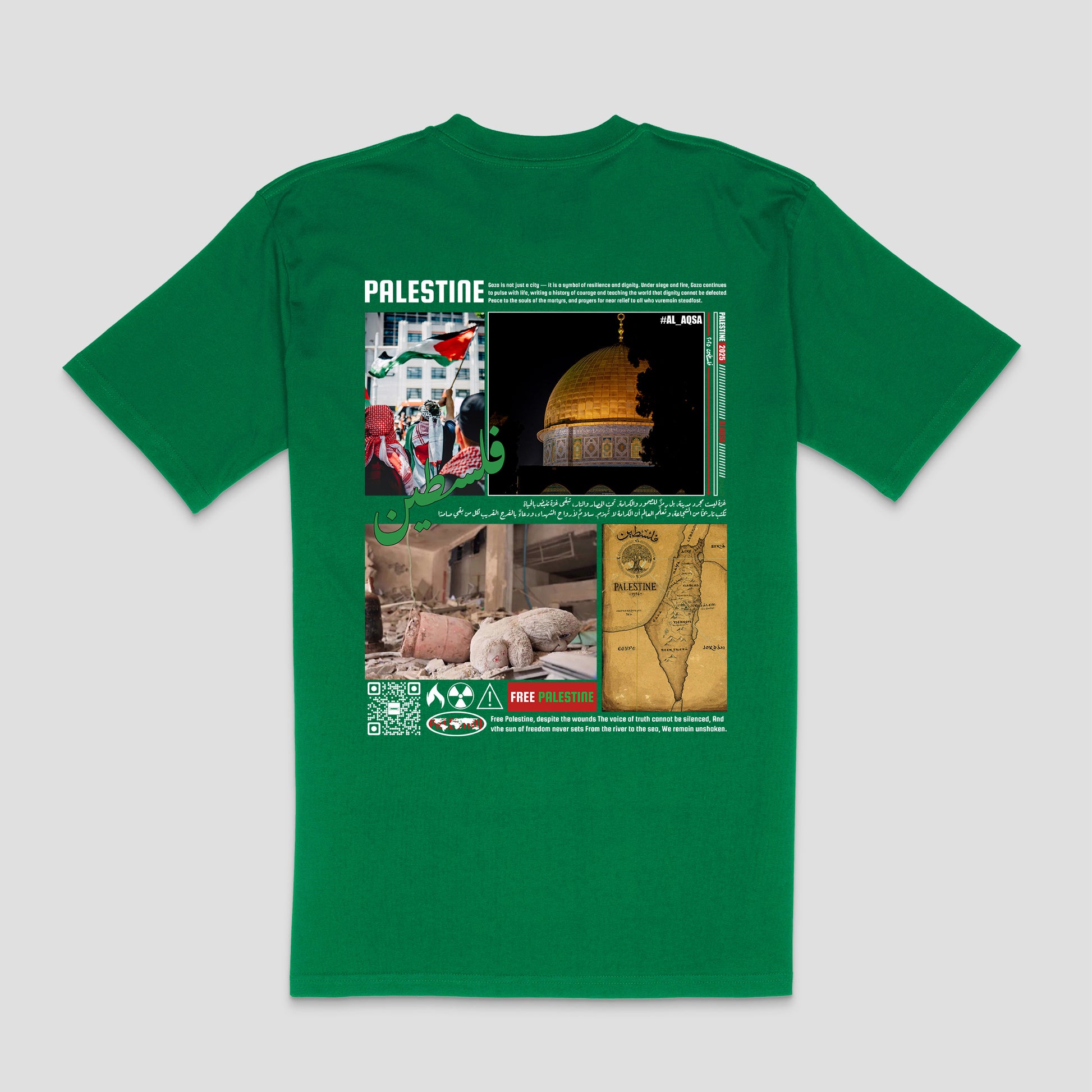 "Free Palestine" Statement T-Shirt – Unisex | Zurayu Original