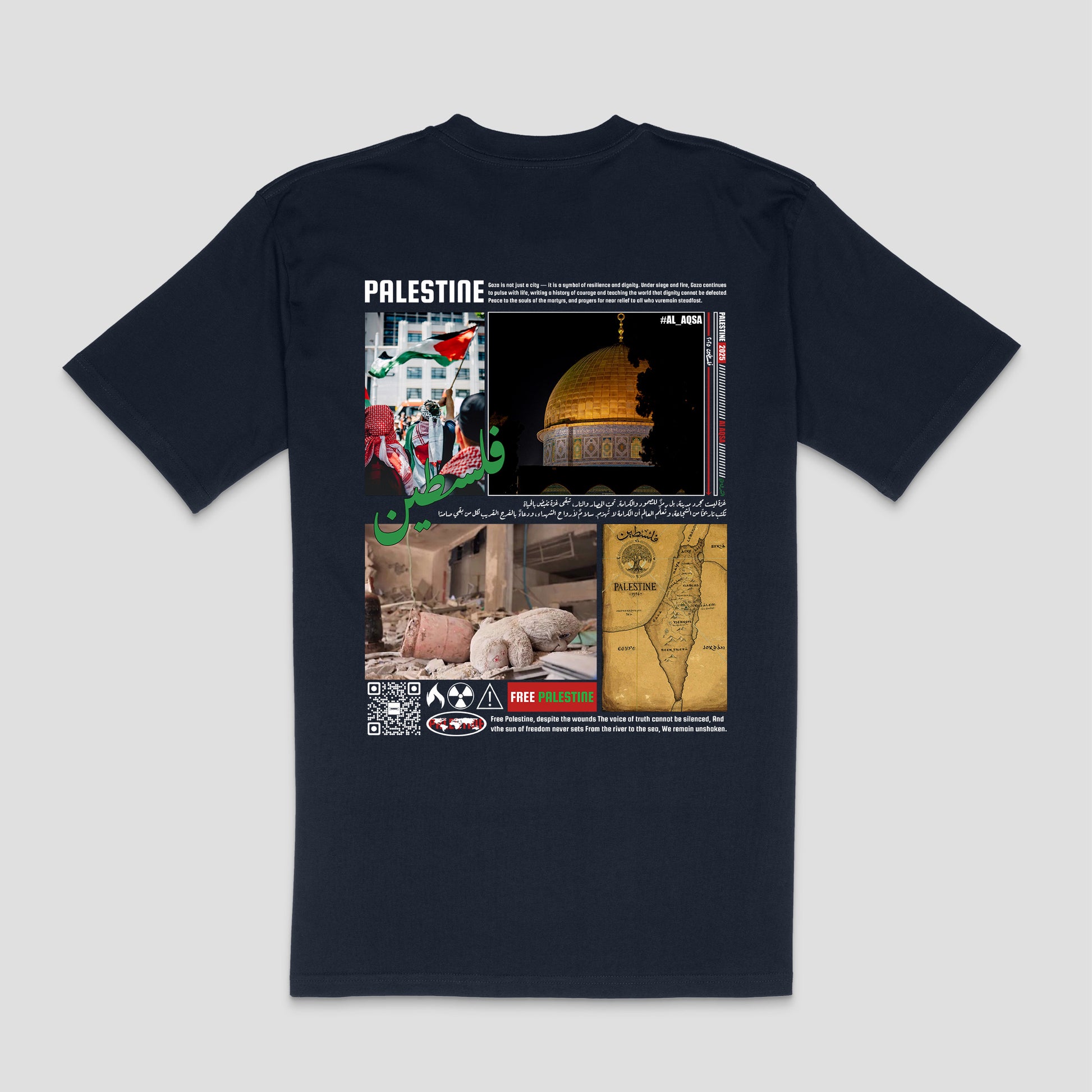 "Free Palestine" Statement T-Shirt – Unisex | Zurayu Original