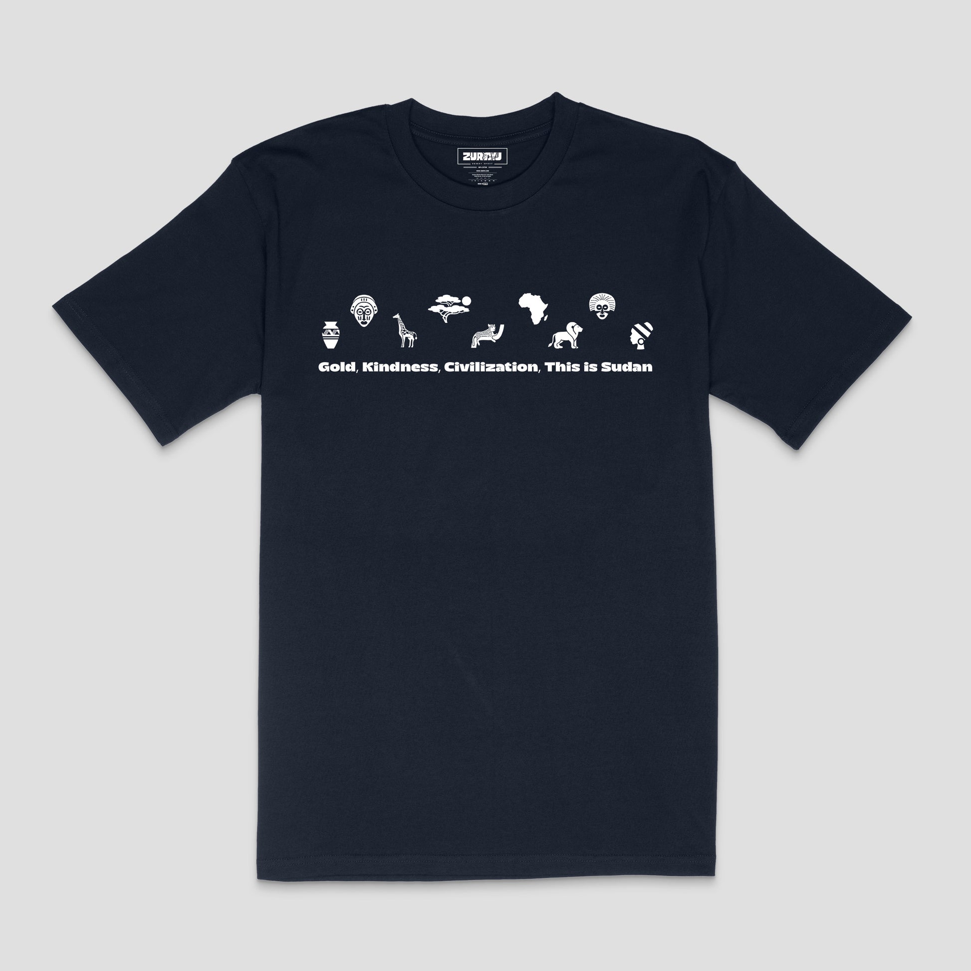 "Echoes of Sudan" T-Shirt – Unisex | Zurayu Culture Series