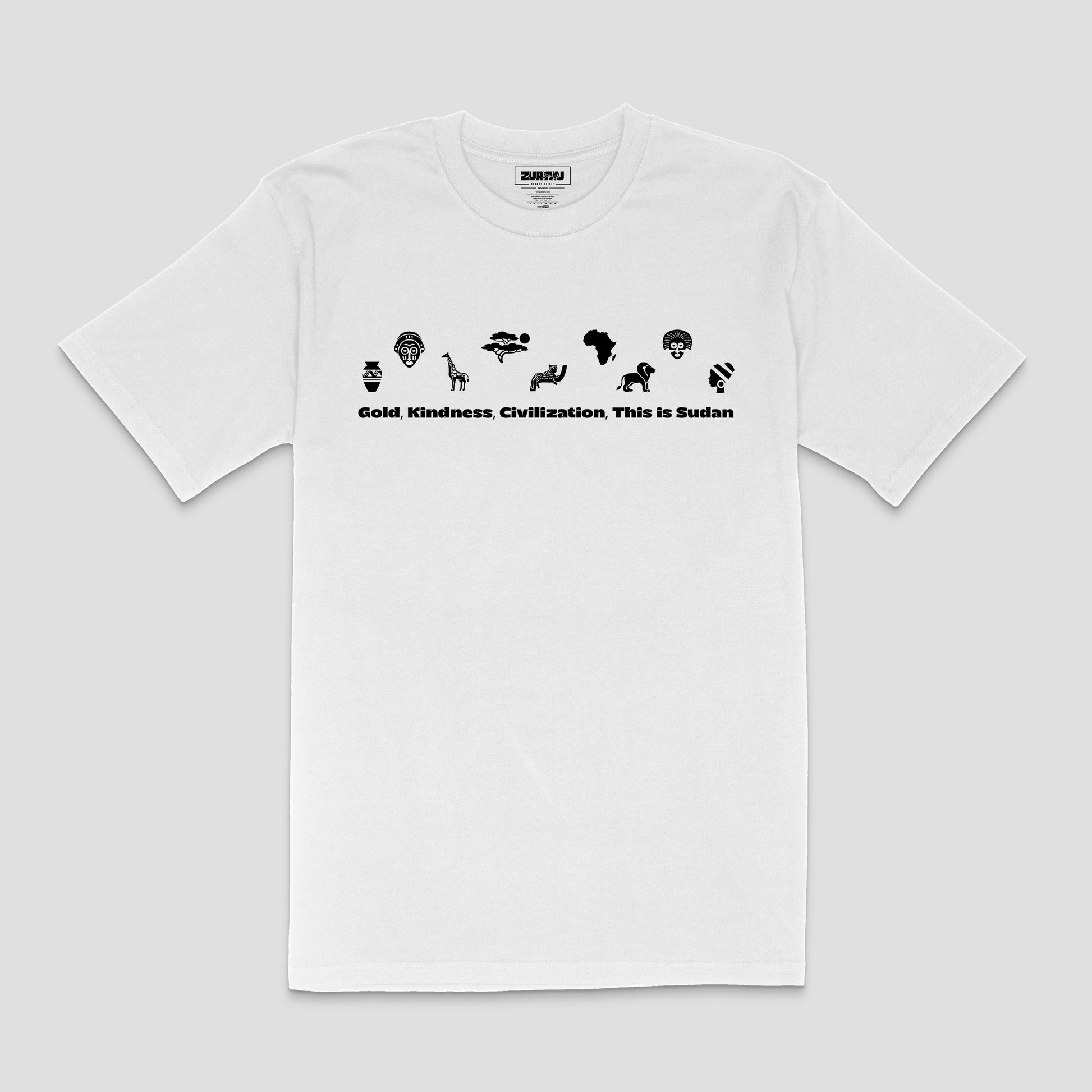 "Echoes of Sudan" T-Shirt – Unisex | Zurayu Culture Series