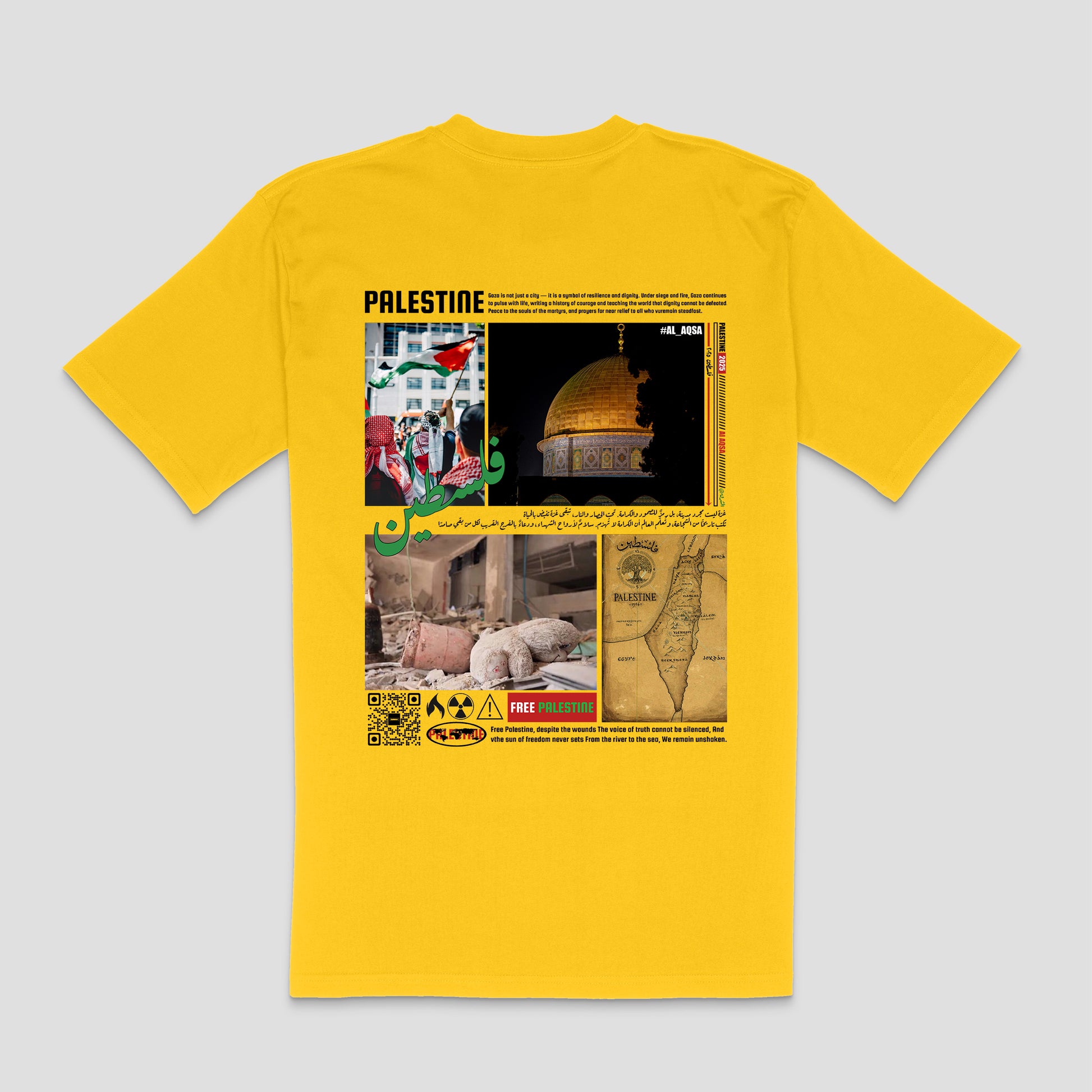 "Free Palestine" Statement T-Shirt – Unisex | Zurayu Original