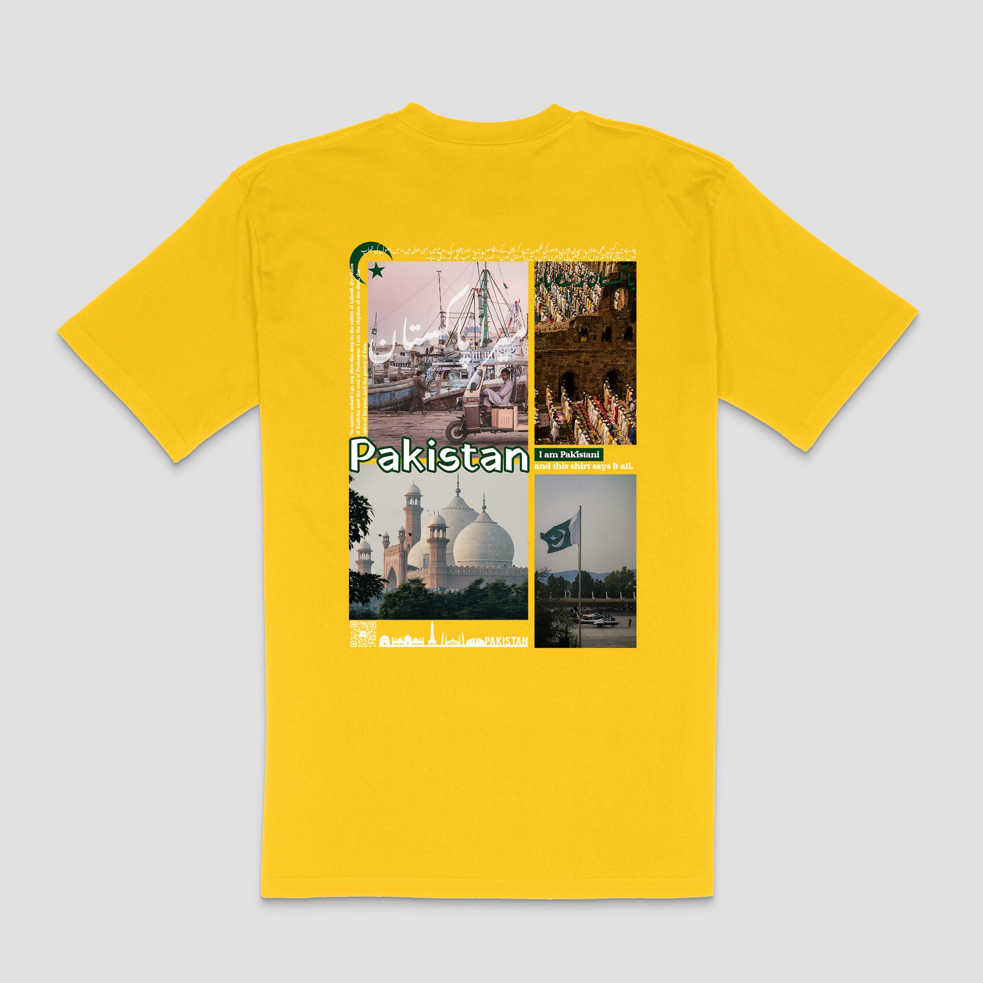 "I Am Pakistani" Heritage T-Shirt – Unisex | Zurayu Exclusive