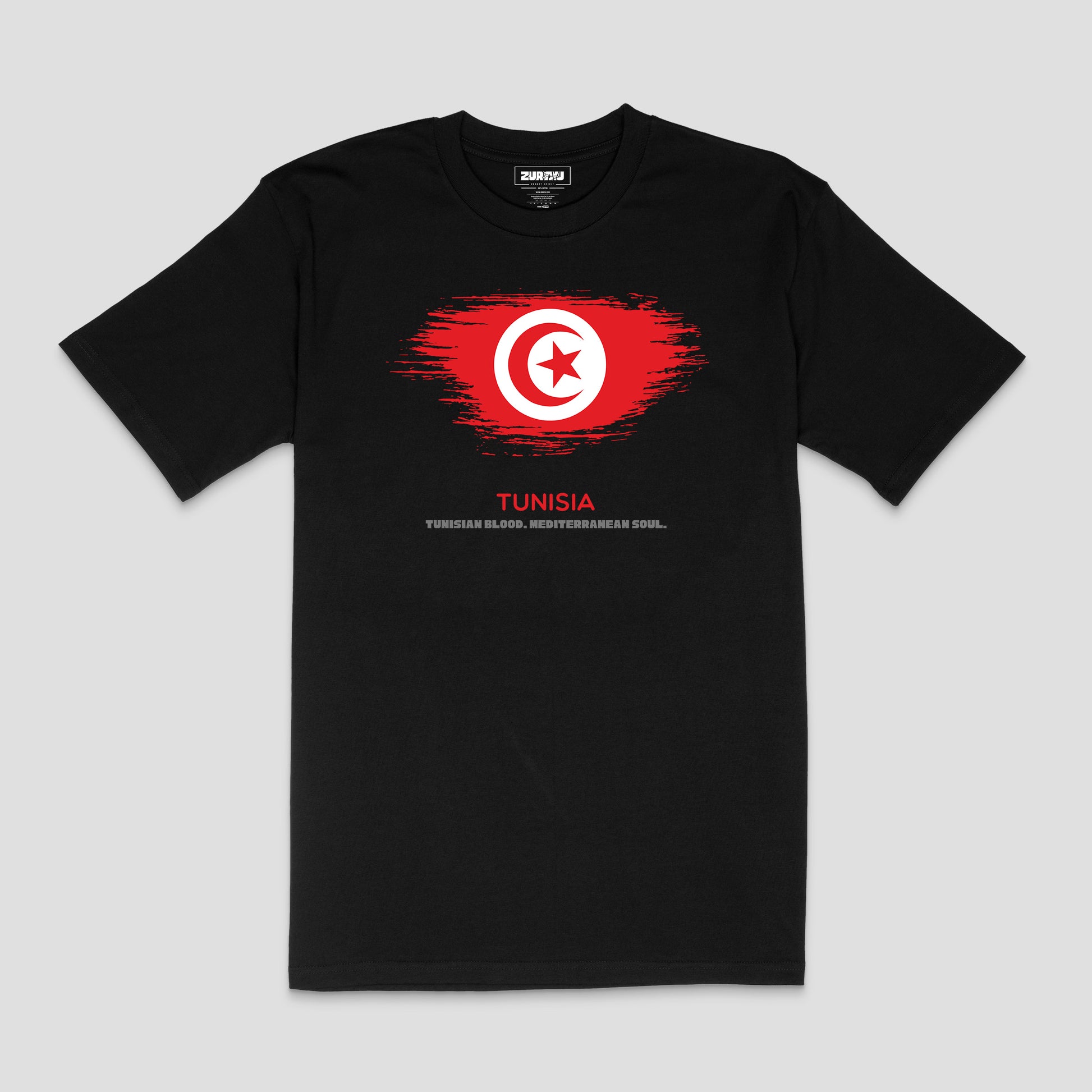 Shaab El Tounes – Tunisia Collage T-Shirt | Unisex | Zurayu Original
