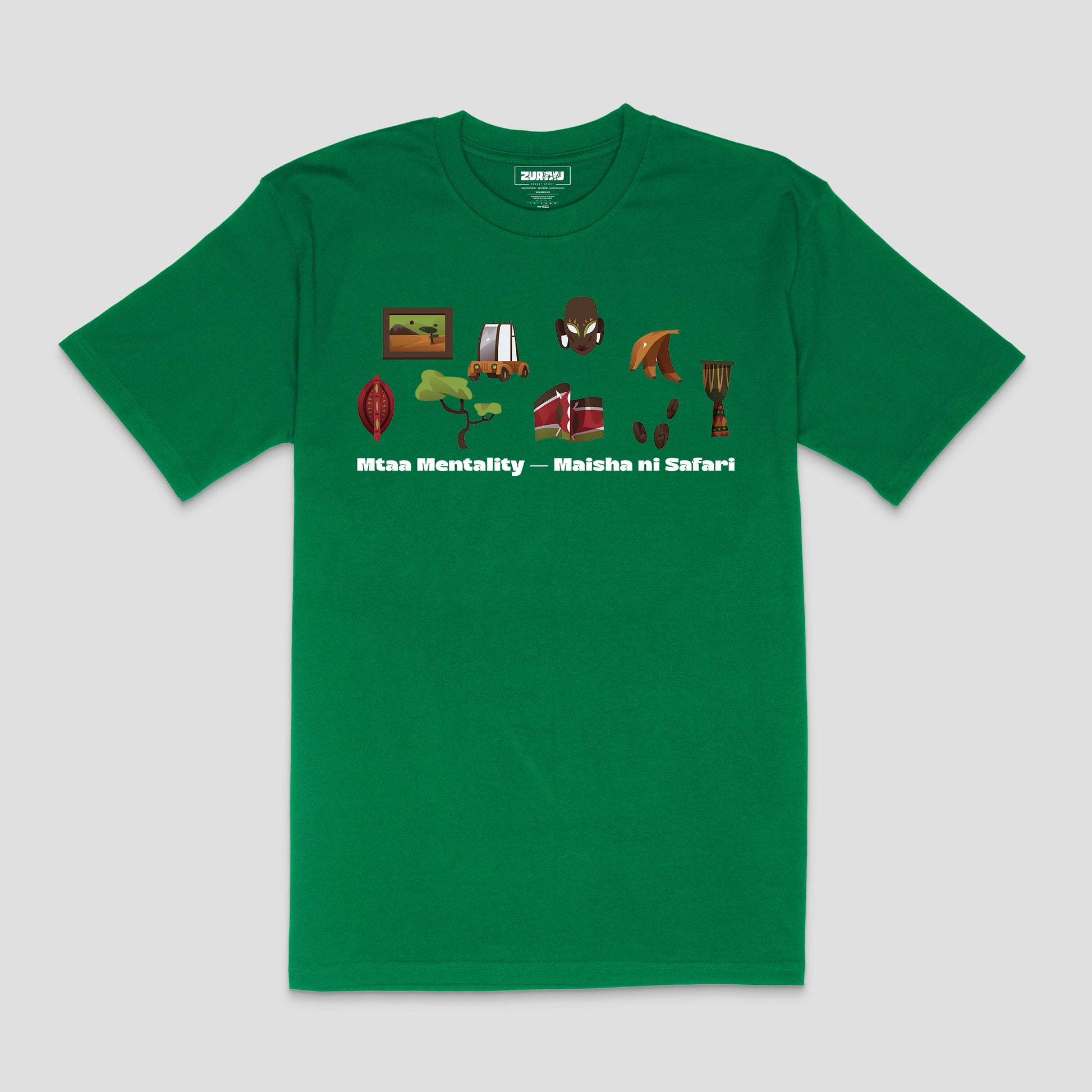 "Roho ya Kenya Collage" T-Shirt – Unisex | Zurayu Original