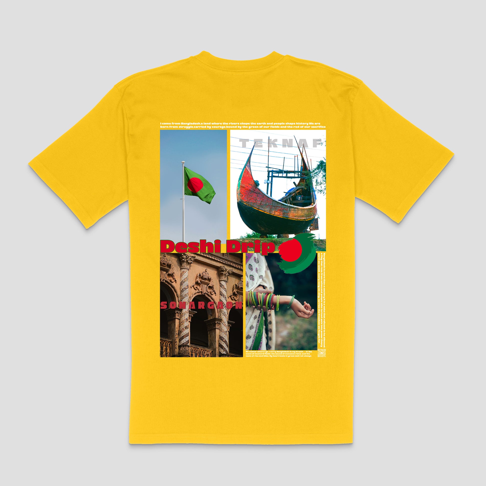 Deshi Drip – Bangladesh Heritage T-Shirt | Unisex | Zurayu Original