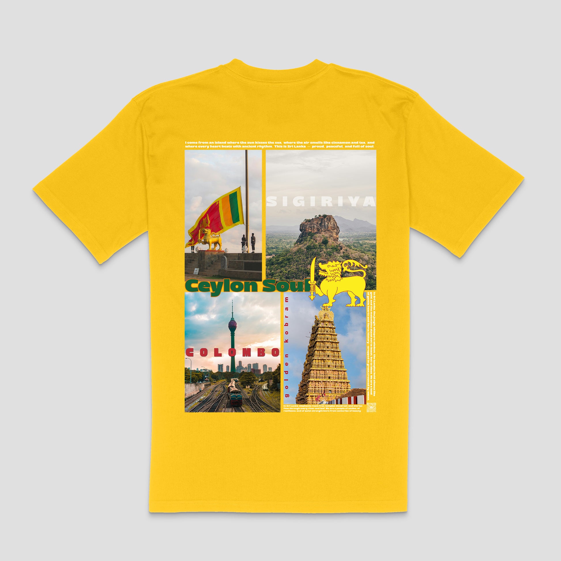 Ceylon Soul – Sri Lanka Heritage T-Shirt | Unisex | Zurayu Original