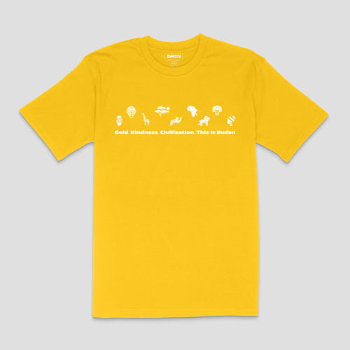 "Echoes of Sudan" T-Shirt – Unisex | Zurayu Culture Series